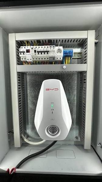 Elektromobil zaryatka ustanovka | Електромобил зарядка установка