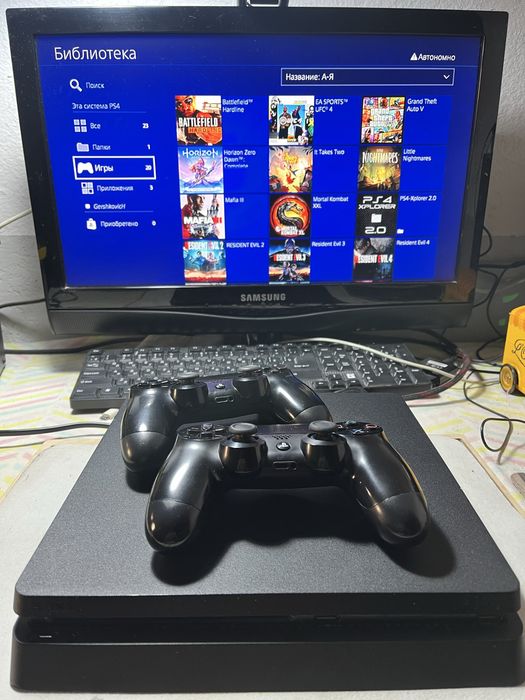 Playstation 4 Slim 1TB ПО 9.0 авто HEN