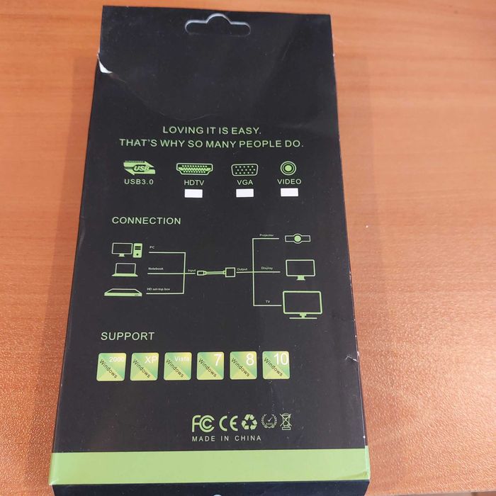 НОВ! VGA към HDMI 1080P HD Audio