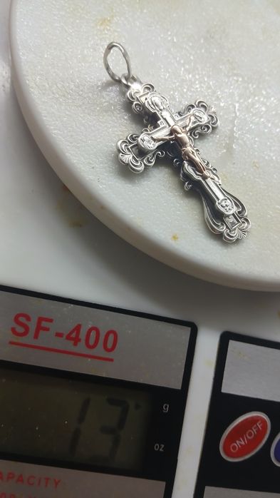 Крестик серебро продаётся