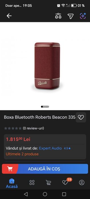 Boxă Bluetooth Roberts Beacon 335