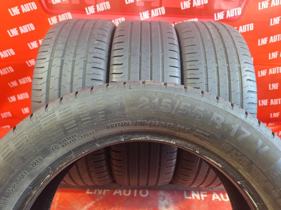 Anvelope de VARA - 215/55/17 - Continental - 5 MM - DOT 2018 !