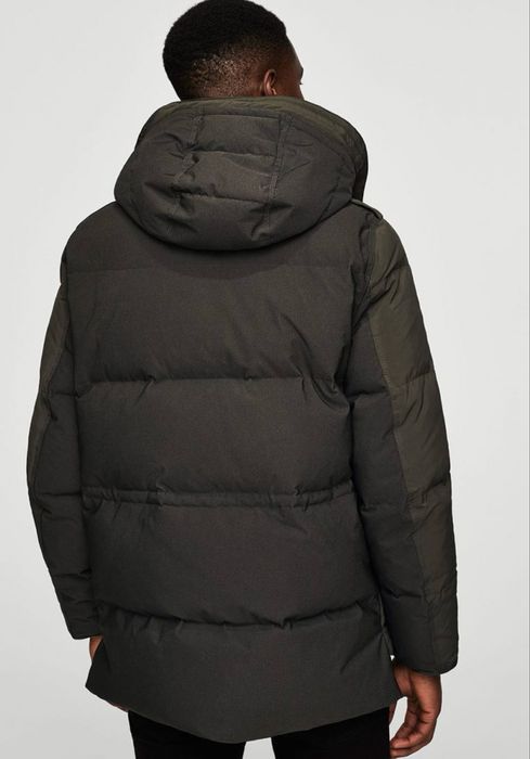 Пуховик мужской Mango