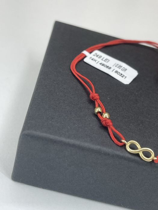 Bratara cu snur AUR 14k / 0,95 Grame #49058
