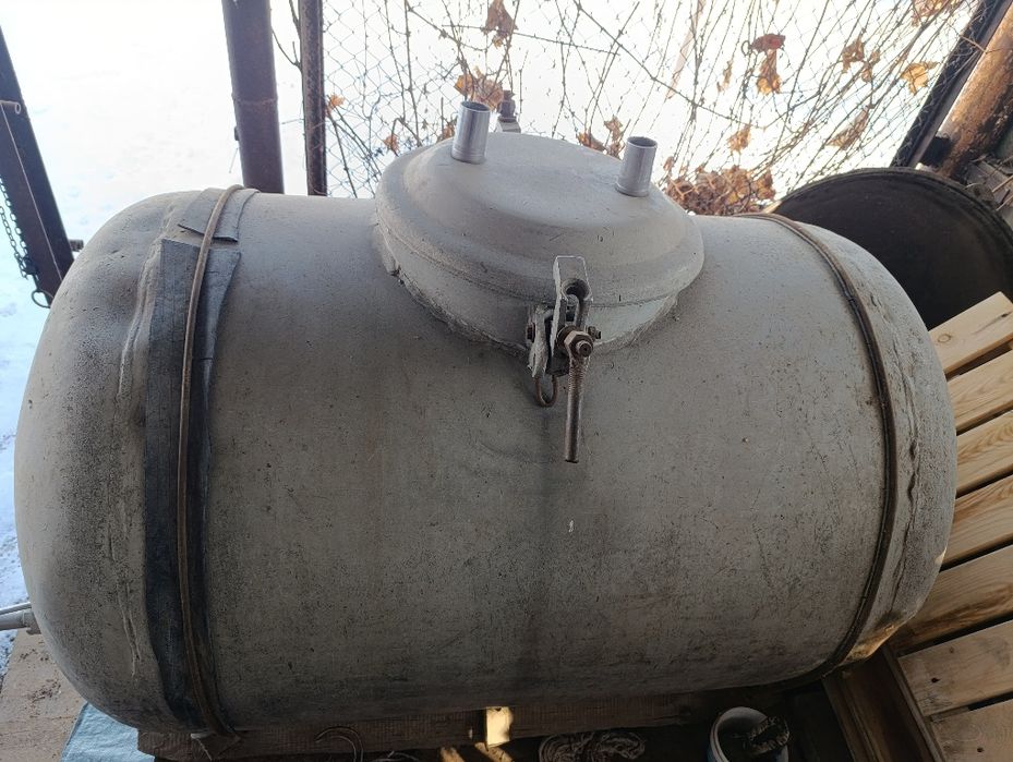 Продам алюминиевую бочку