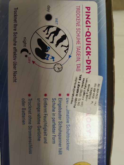 Dezumidificator încălțăminte