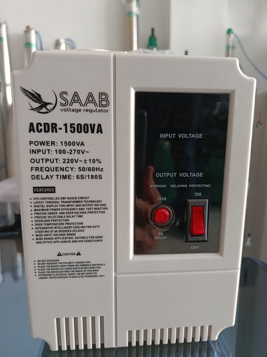 Стабилизатор напряжения оптом SAAB ACDR-1500VA кучланиш стабилизатори