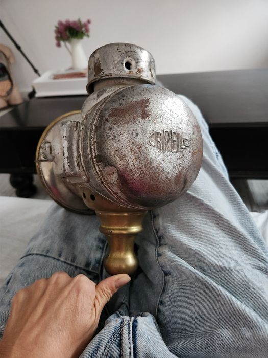 Винтидж италианска лампа за файтон