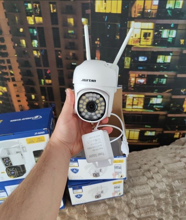 Camera Supraveghere Jortan FullHD Rotativa cu Leduri si WiFi Control