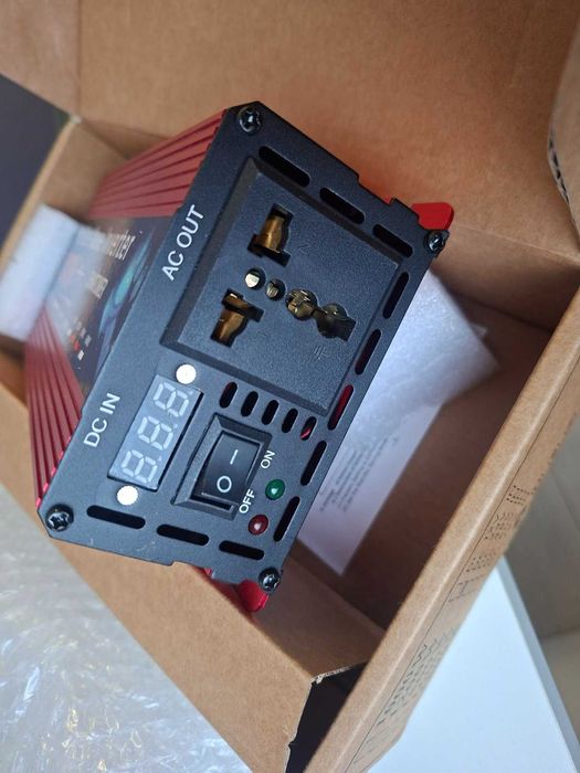 Инвертор 1000W от DC 24V към AC 220V Пълна/Чиста синусоида