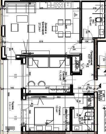 Продава се Тристаен апартамент в Пловдив, Остромила - 106 кв.м за 1199 €/кв.м - Снимка #1