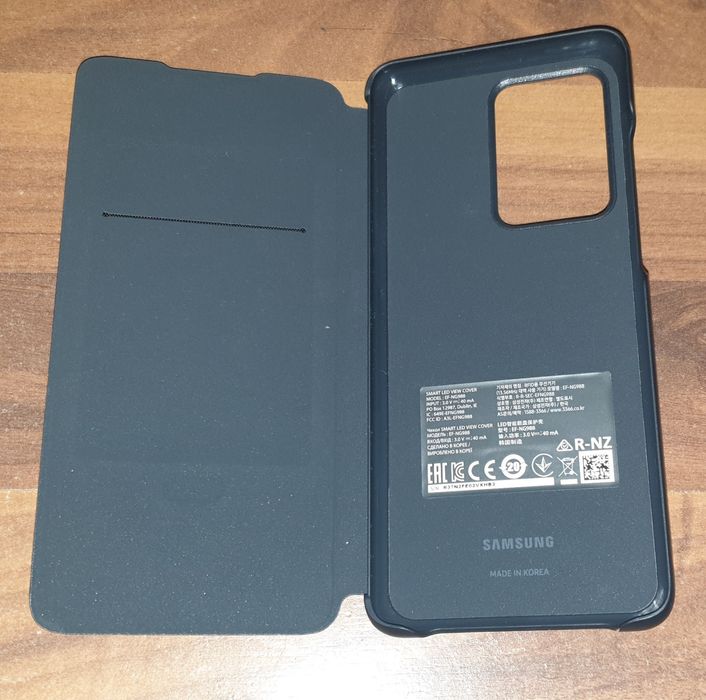 Husa flip activa originala Samsung Smart Led View Cover S20 Ultra 5G