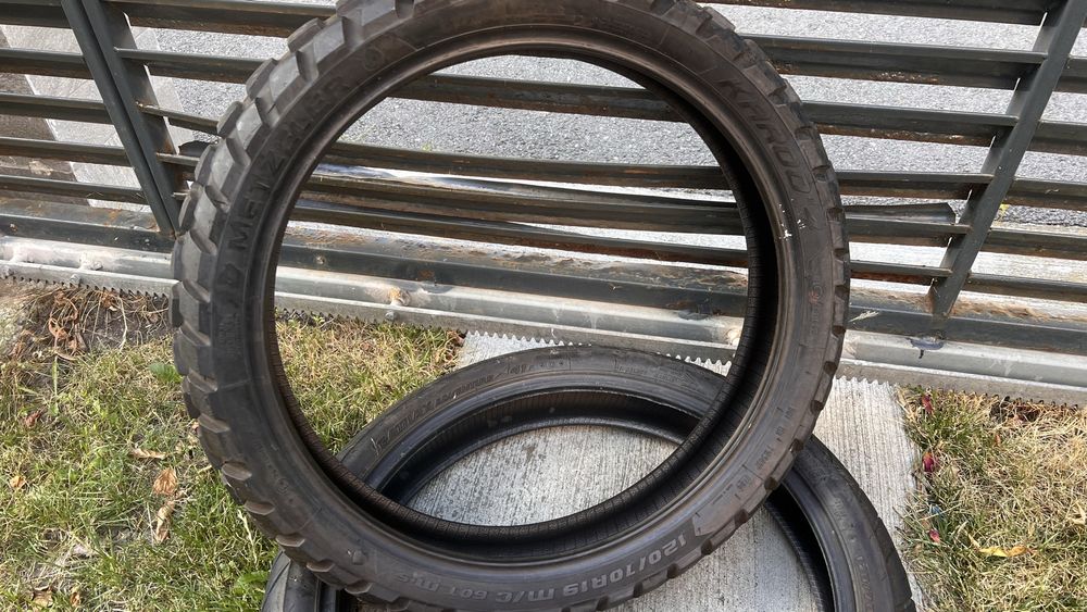 Anvelopa moto Metzler Karoo 4 M+S, 120/70/R19 stare buna, DOT 2024