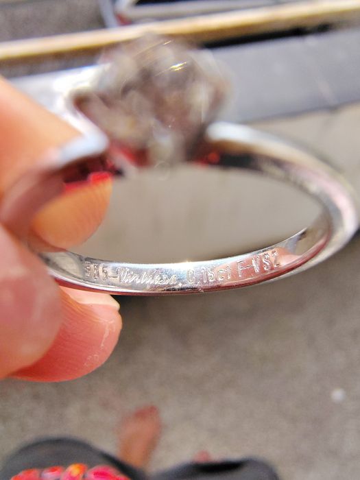 Годежен пръстен Virtuosa – естествен диамант 0.15 ct