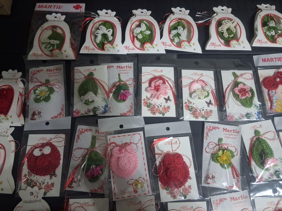 Martisoare crosetate