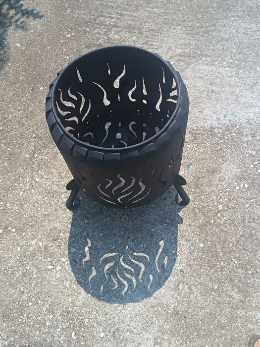 Метално арт огнище