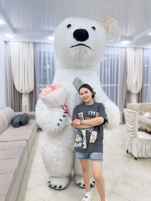 Поздравление от Белого Мишки Панды