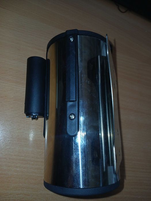 Banda avertizare CANIGHT, retractabila, neagra