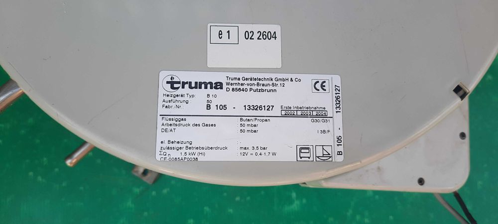 Газов бойлер Truma B10