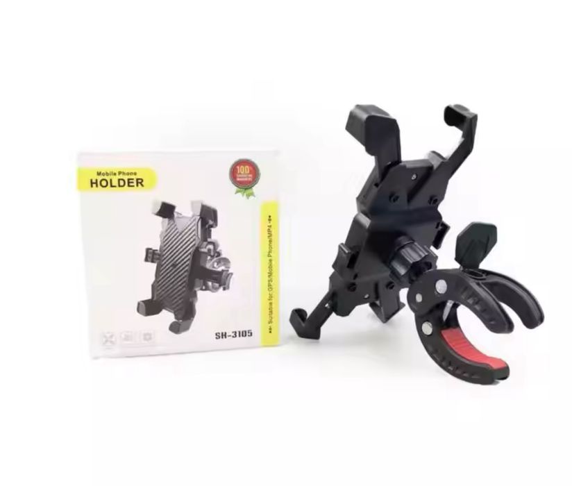 Suport Telefon Universal  Retractabil cu Buton Pentru Bicicleta