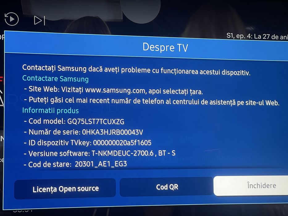 TV Samsung The Terrace, QLED, Ultra HD, 4K 189 cm