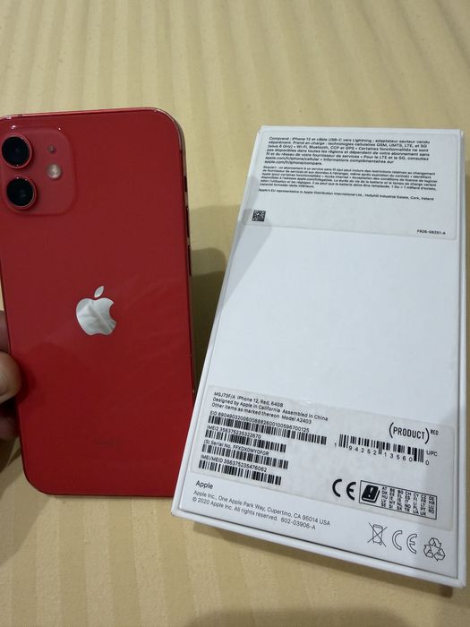 Vand Iphone 12 Red , neverlocked