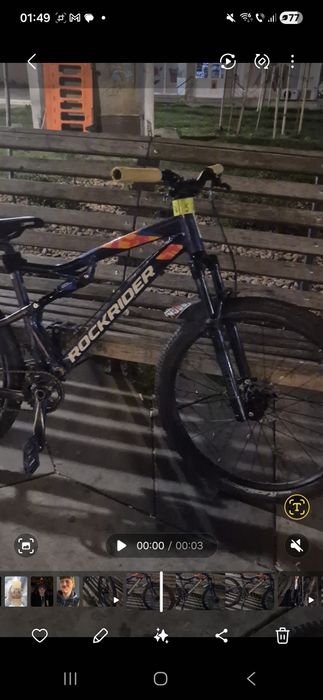 Vand bicicleta rockrider st540s