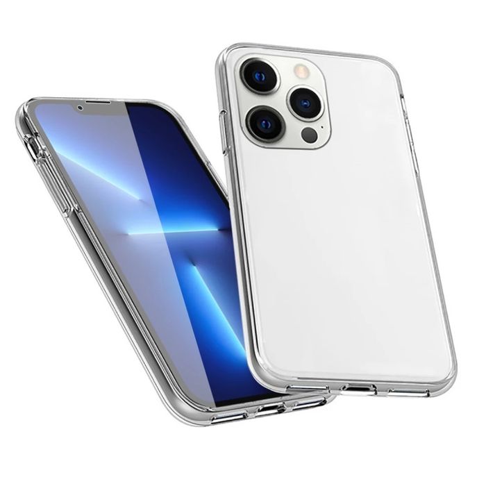 Силиконов 360 Градуса Кейс за Apple iPhone 13 / 13 Pro - прозрачен