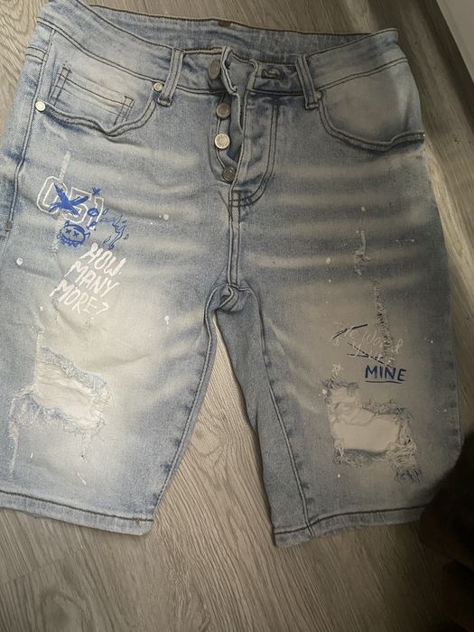 Pantaloni scurti denim