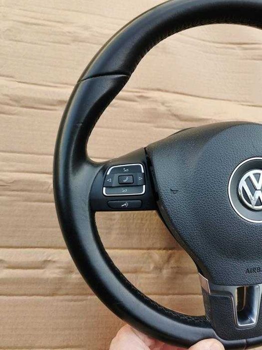 volan cu comenzi si airbag vw passat b7 cc b6 volan complet passat b7