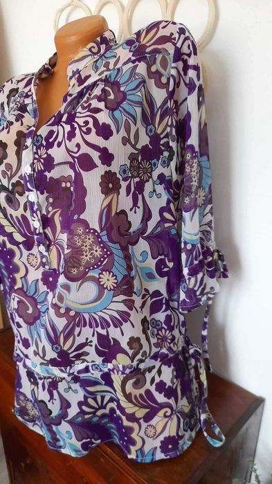 Bluza dama din material fin „Chillityme”