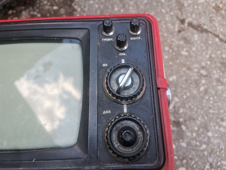 Ретро телевизор сделано в Ссср