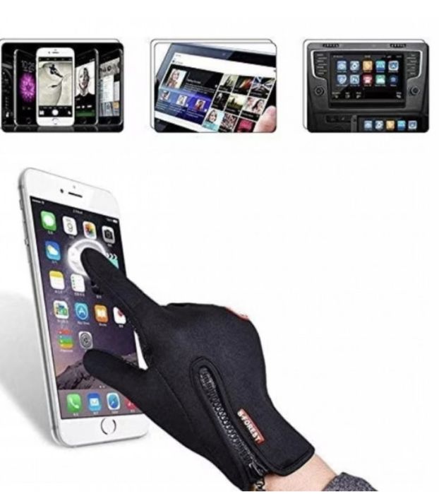 Ръкавици Vivva GLOVELO, размер S/М, L/XL, термо, Черен