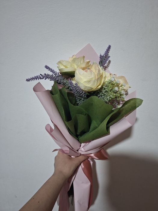 Buchet trandafiri Eternal Pink