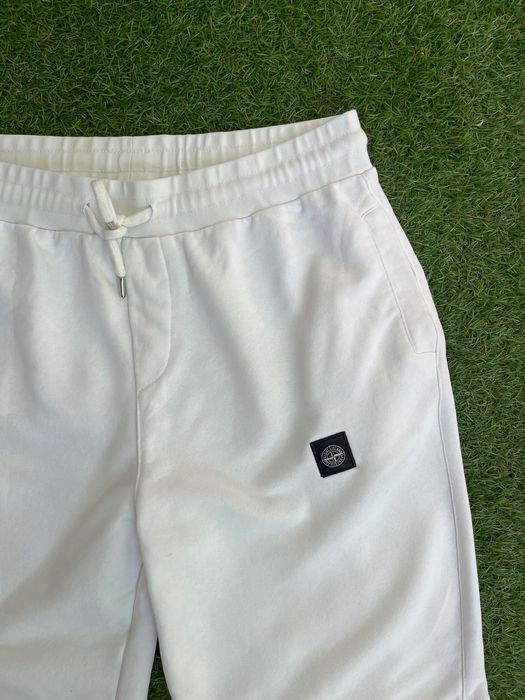 Мъжки къси панталонки : STONE ISLAND White Pant XXL