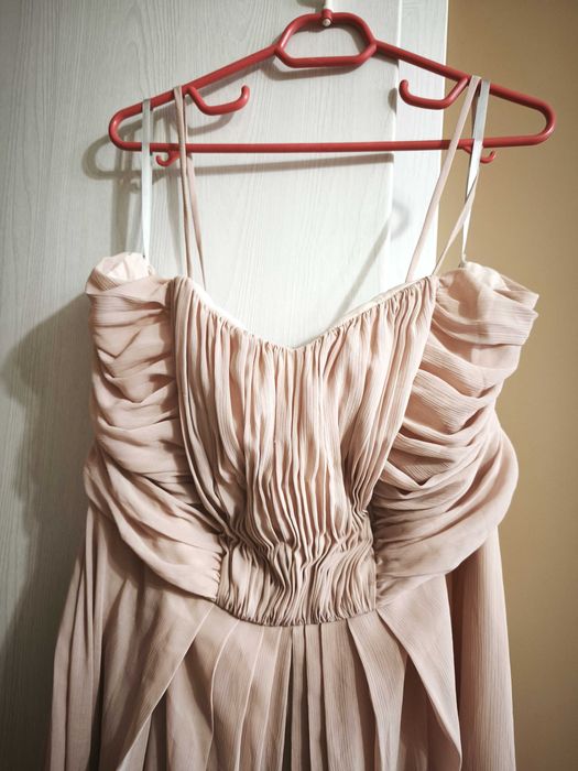 Официална рокля пепел от рози