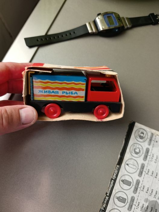 Машинка игрушка из СССР винтаж новый