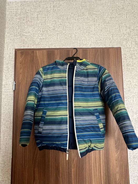 Детско топло и непромокаемо двулицево ски яке