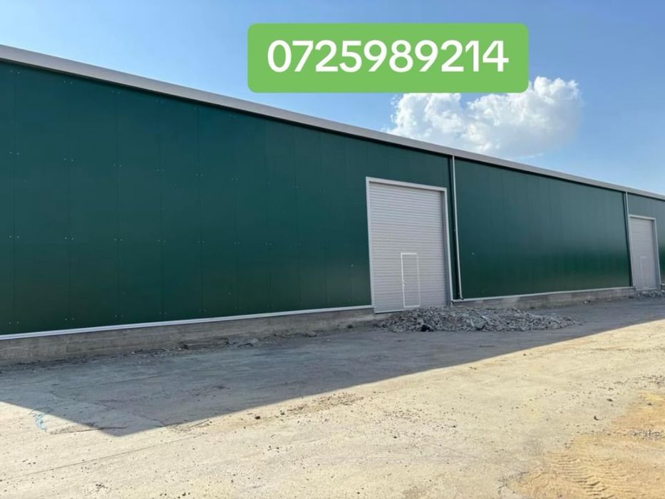 Vand hala metalica structura metalica din IPE300 hea300 UNP INP PANOUR