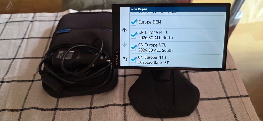 Навигация Garmin Drivesmart 65 7 инча карти за цяла Европа и Турция