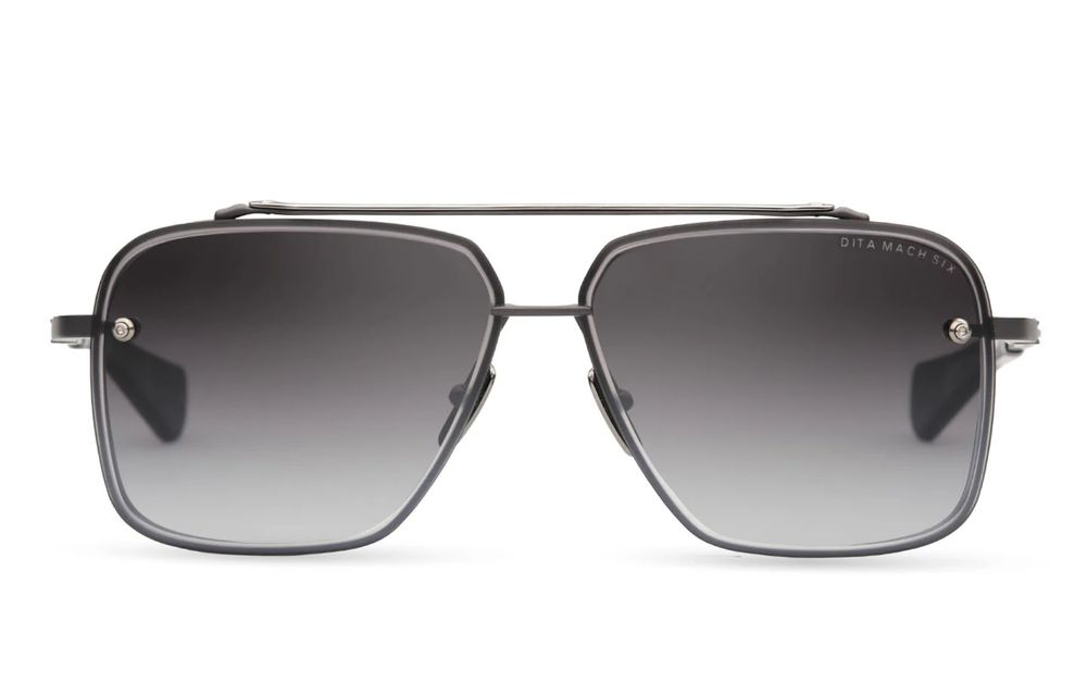 Оригинални нови слънчеви очила Dita Mach Six Black Iron