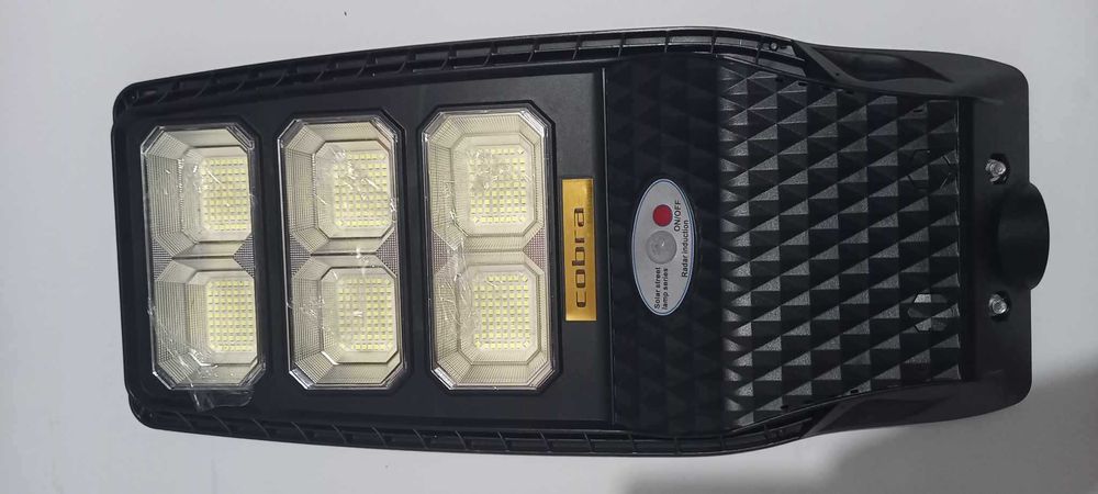 МОЩНА улична соларна лампа Cobra  Кобра 600W, 900W, 1200W, 1500W