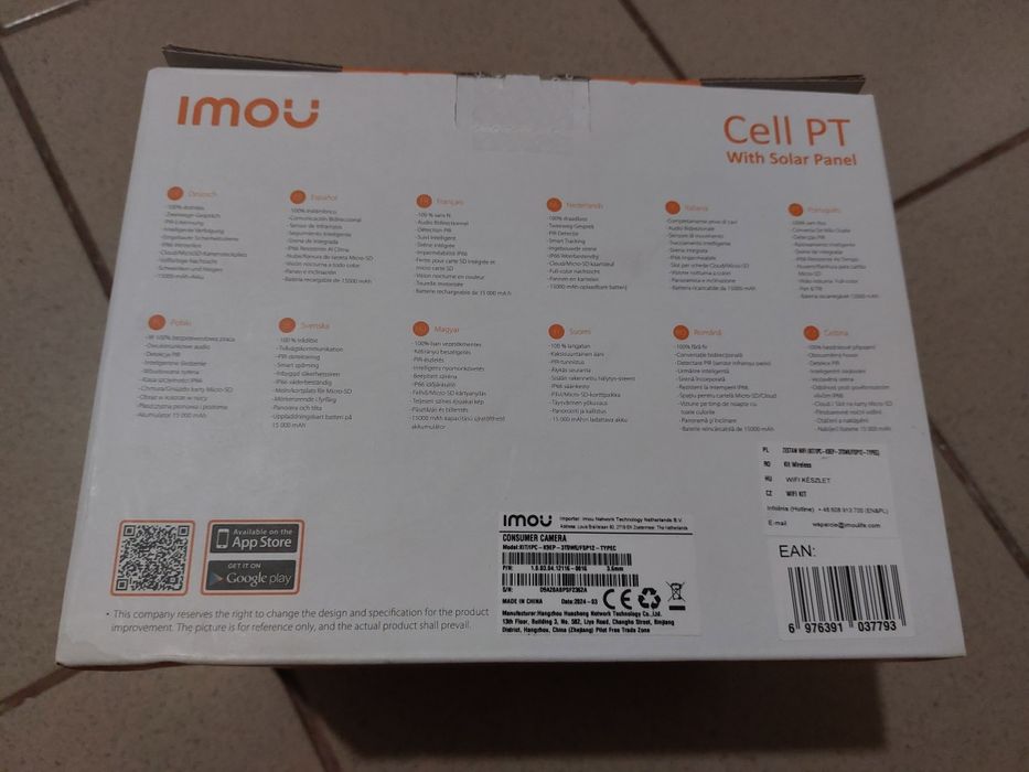 Camera de supraveghere exterior 2k 3mp