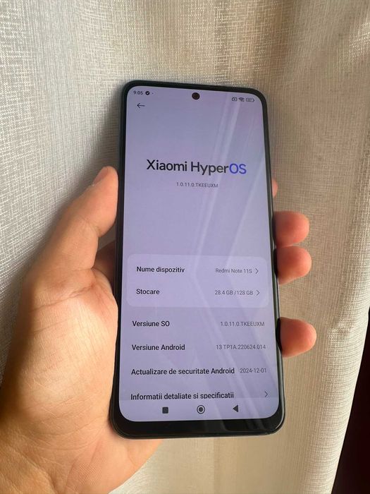 Xiaomi Redmi Note 11s 128 GB  6GB Ram Liber de retea