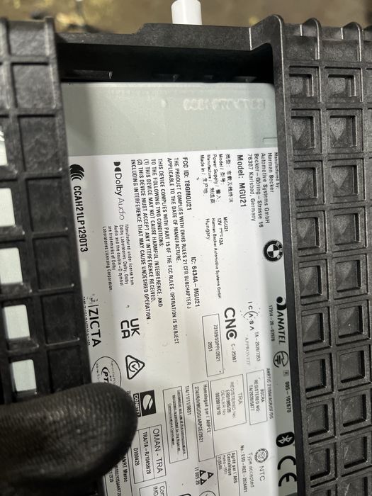 Мгу навигация бмв 3 г20/21 фейслифт ( mgu navigation bmw 3 g20/21 lci)