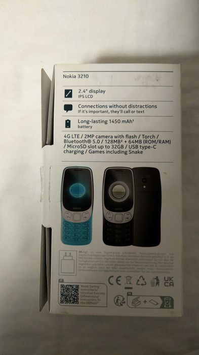 Продавам нов телефон Nokia 3210 (2024)