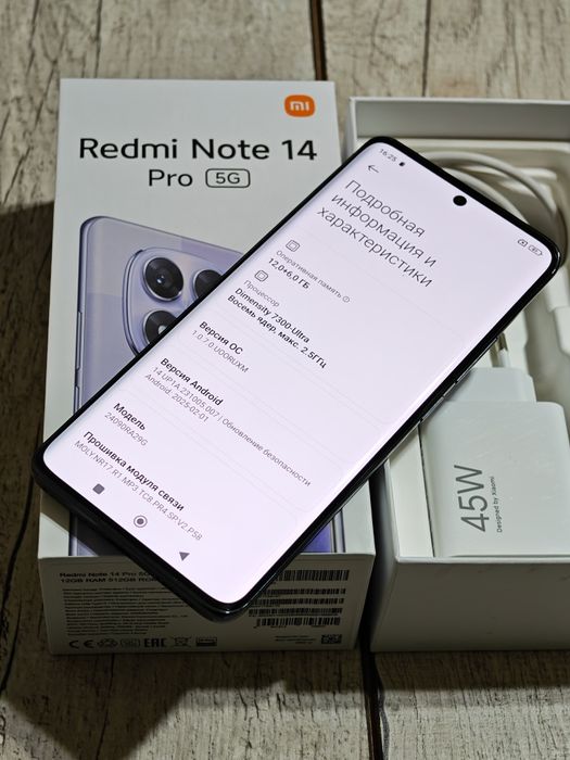 Redmi Note 14 Pro 5G 512 gb Ram 12 EAC