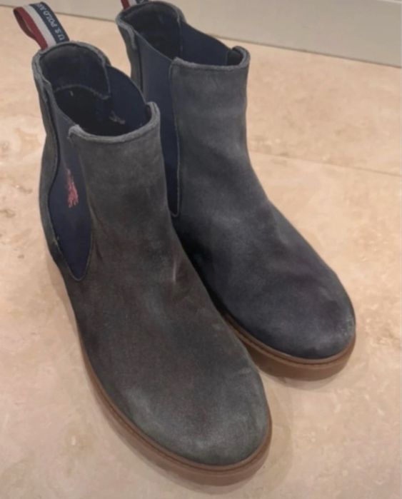 Ghete Dama U.S. Polo Assn. (Piele Intoarsa)