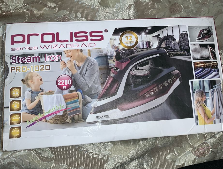 Утюг proliss новый