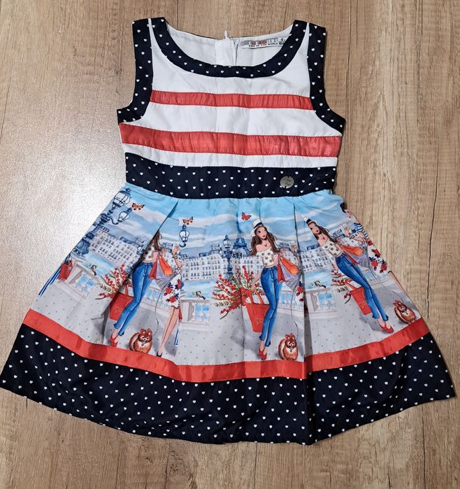 Две роклички 98-104 размер, (3-4 г.)